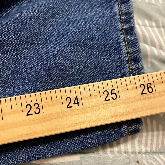 Everlane The Super-Soft Relaxed Jean Organic Cotton Medium Wash Size 33 - Picture 9 of 11